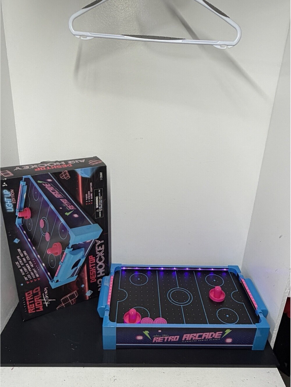 Desktop Air Hockey - 20” - Light Up Edition - Horizon Classic Retro World